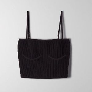 Aritzia Denzell Top in Black